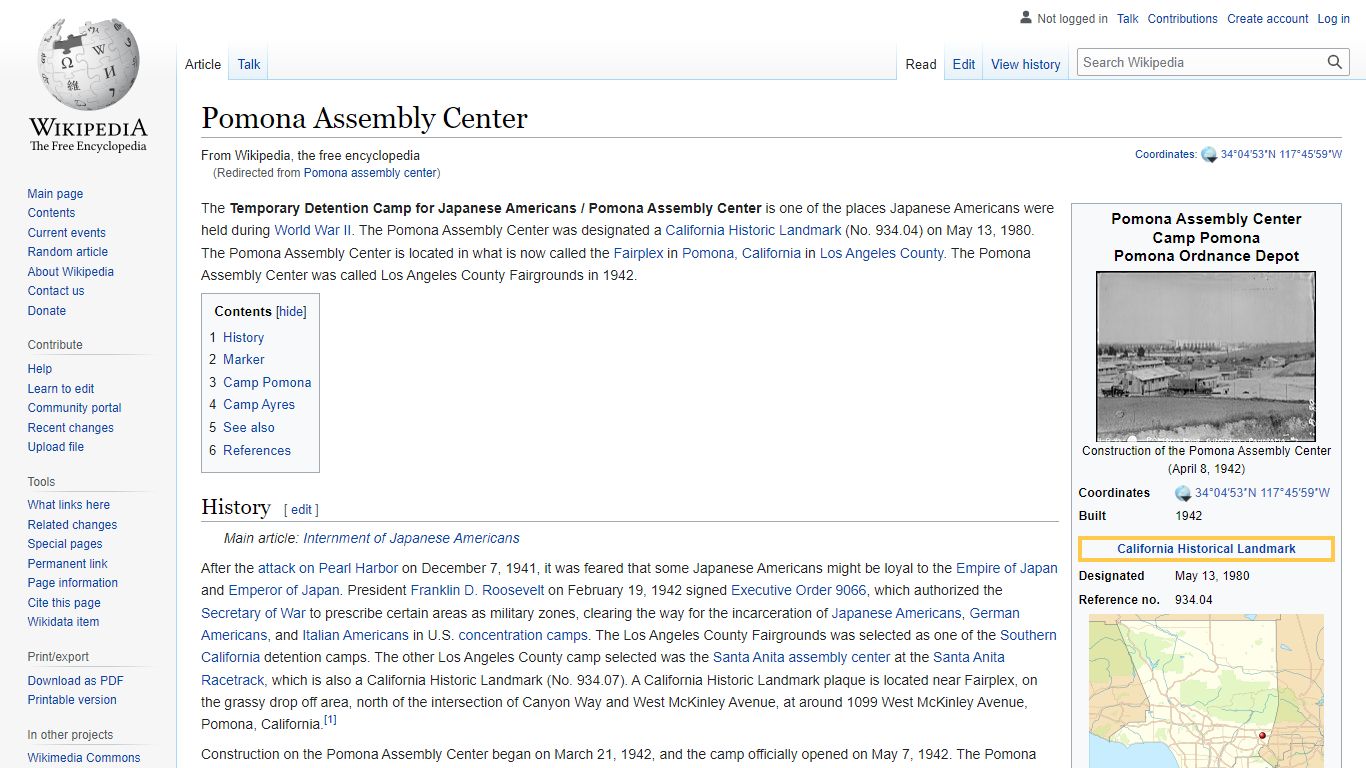 Pomona Assembly Center - Wikipedia